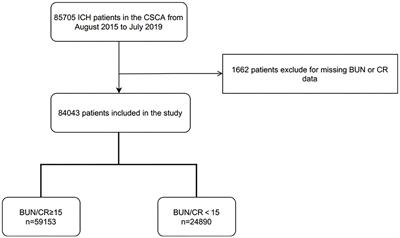 Admission Dehydration Is Associated With Significantly Lower In-Hospital Mortality After Intracerebral Hemorrhage